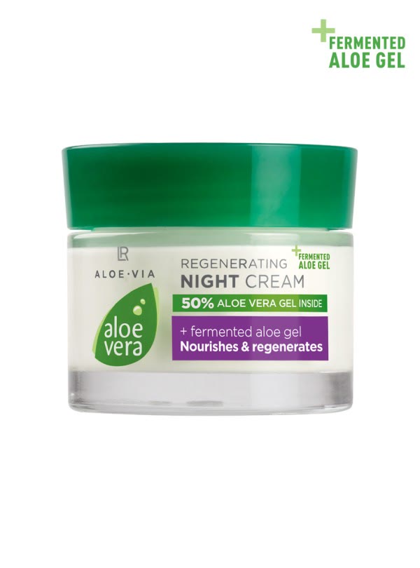 Aloe Vera Crème de nuit régénérante
