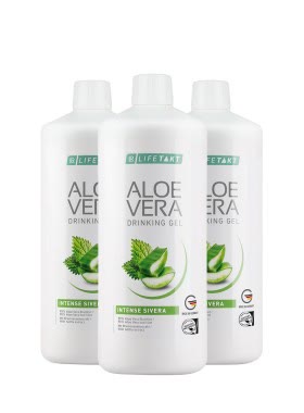 Aloe Vera Drinking Gel Intense Sivera (lot de 3)