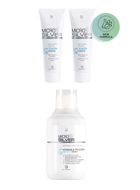 Microsilver Plus Kit hygiène bucco-dentaire