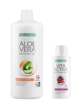 Pack Gel à boire Pêche + Vita Active